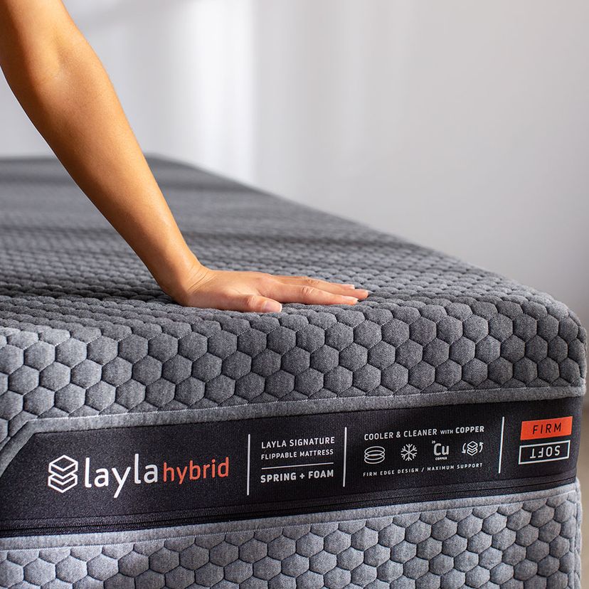 Layla Hybrid Mattress is Very Soft to Touch