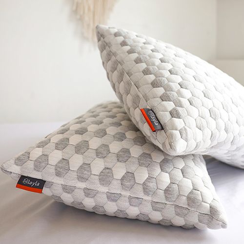 Kapok Pillow Stacked